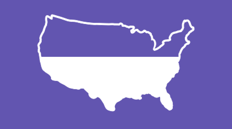 A graphic depicting the 29 states out of 50 in the U.S. that don’t require personal finance or investing education for kids